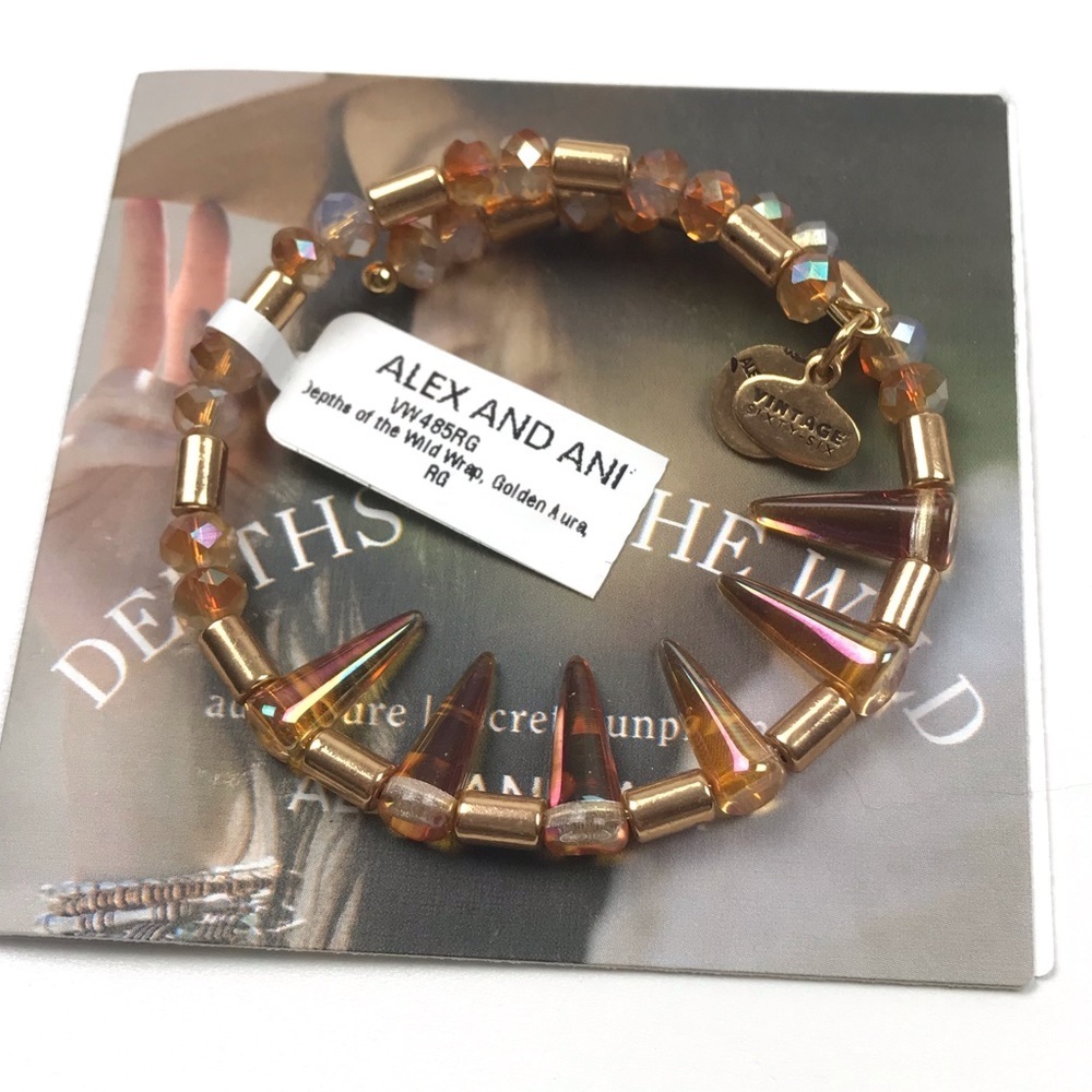 Alex and Ani Golden Aura Depths of the Wild Wrap